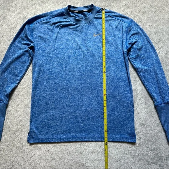 Nike Women’s Dri-Fit Running Long Sleeve Blue Size XS - Picture 6 of 6